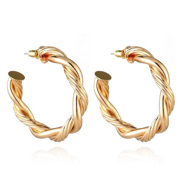 hoop & huggie fashion 2 color copper earring, Golden;silver 
hoop & huggie fashion 2 color copper earring, Golden;silver