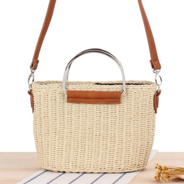 sweet lady wind single shoulder portable dual-use straw bag leisure vacation beach woven bag wild commuter
sweet lady wind single shoulder portable dual-use straw bag leisure vacation beach woven bag wild commuter
