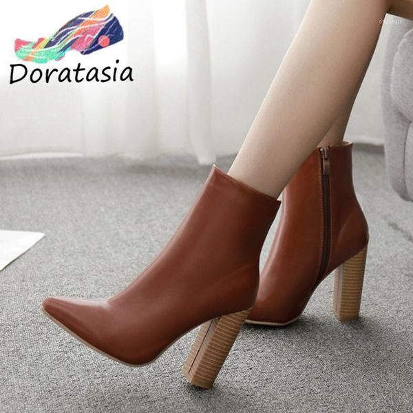 boots doratasia brand women zipper solid design sewing casual shoes autumn fashion pointed toe ankle boots1, Black
boots doratasia brand women zipper solid design sewing casual shoes autumn fashion pointed toe ankle boots1, Black