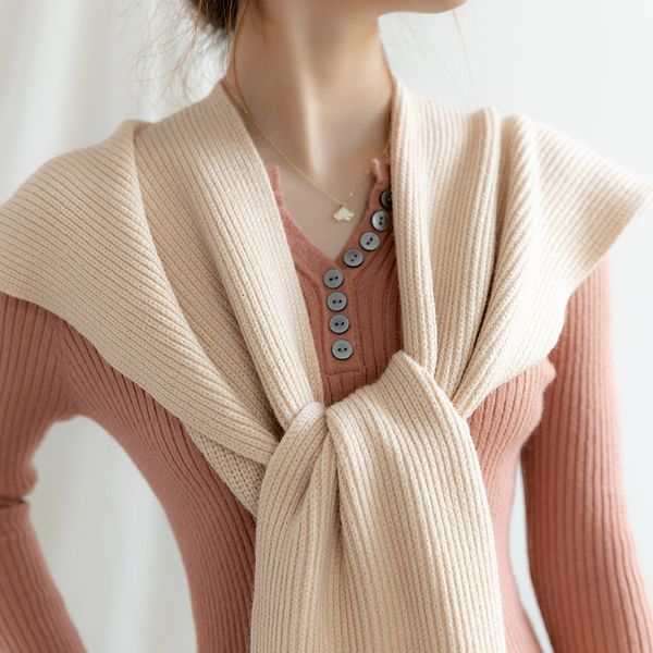 autumn winter women's knitted shawl, hat scarf for air-conditioned room, dual-purpose female neck protector and cape artifact, Blue;gray
autumn winter women's knitted shawl, hat scarf for air-conditioned room, dual-purpose female neck protector and cape artifact, Blue;gray