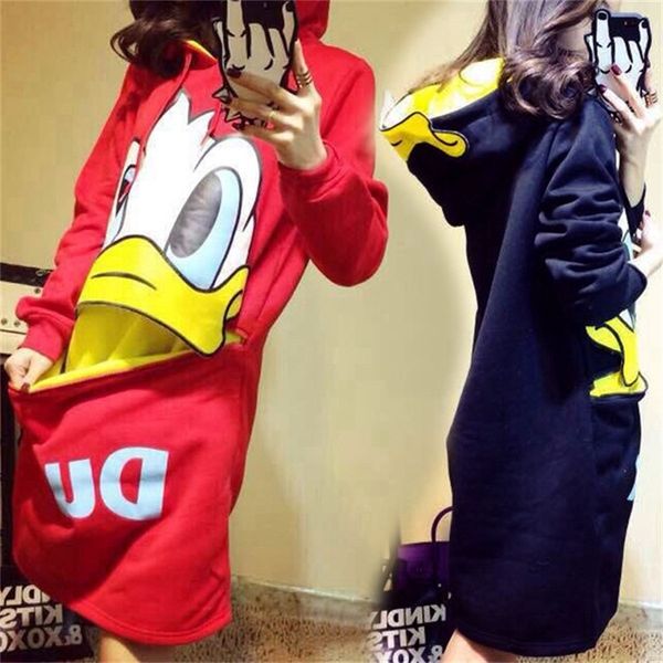 atkullqz fashion women's long sleeve plus velvet sweatshirt cartoon duck printing sweatshirt clothing women sweatshirt y200610, Black
atkullqz fashion women's long sleeve plus velvet sweatshirt cartoon duck printing sweatshirt clothing women sweatshirt y200610, Black