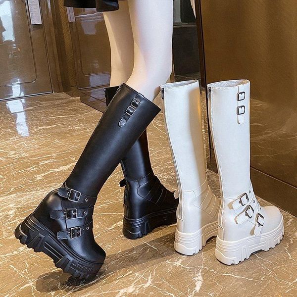 thick bottom height increasing long botas dropshipping platform pu leather booties ladies winter knee high boots women chunky, Black
thick bottom height increasing long botas dropshipping platform pu leather booties ladies winter knee high boots women chunky, Black