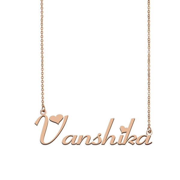 vanshika name necklace custom nameplate pendant for women girls birthday gift kids friends jewelry 18k gold plated stainless steel, Silver
vanshika name necklace custom nameplate pendant for women girls birthday gift kids friends jewelry 18k gold plated stainless steel, Silver