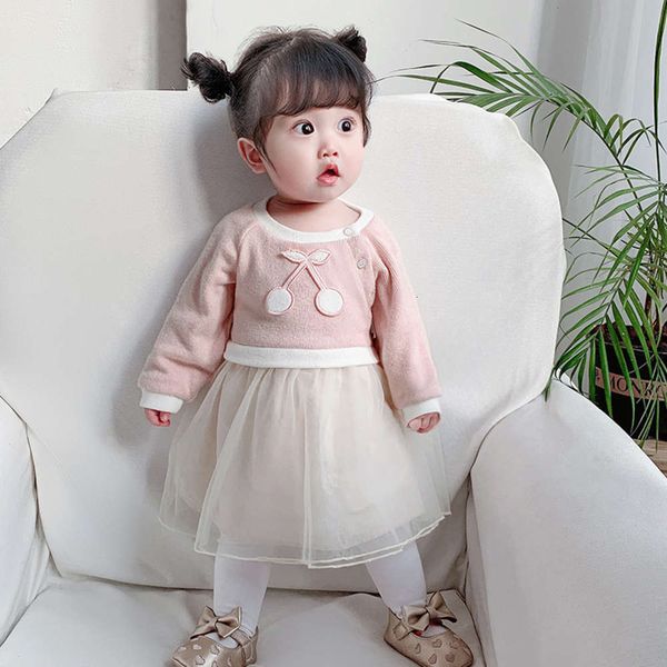embroidered idea2020 new cloth girls lovely sweater drs baby's first birthday children's skirt 9551, Red;yellow
embroidered idea2020 new cloth girls lovely sweater drs baby's first birthday children's skirt 9551, Red;yellow
