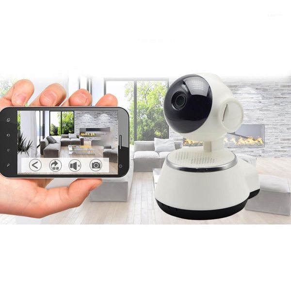 

home security 720p ip camera wireless smart wifi camera wi-fi night vision surveillance baby monitor hd mini cctv v380 eu1