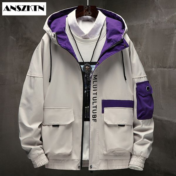 long sleeved cargo jacket men windbreaker jackets hooded hip-hop streetwear zipper coats with big pockets kg-1512, Black;brown
long sleeved cargo jacket men windbreaker jackets hooded hip-hop streetwear zipper coats with big pockets kg-1512, Black;brown