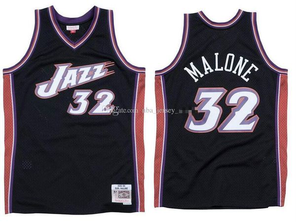 men's basketball utah jazz 32 karl malone mitchell & ness 1998-99 hardwoods classics authentic jersey, Black;red
men's basketball utah jazz 32 karl malone mitchell & ness 1998-99 hardwoods classics authentic jersey, Black;red