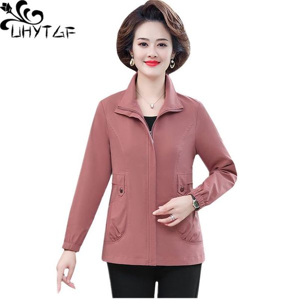 women's jackets uhytgf spring autumn jacket women fashion zipper loose plus size pure color wild casual female thin coat kobieta kurtka, Black;brown
women's jackets uhytgf spring autumn jacket women fashion zipper loose plus size pure color wild casual female thin coat kobieta kurtka, Black;brown