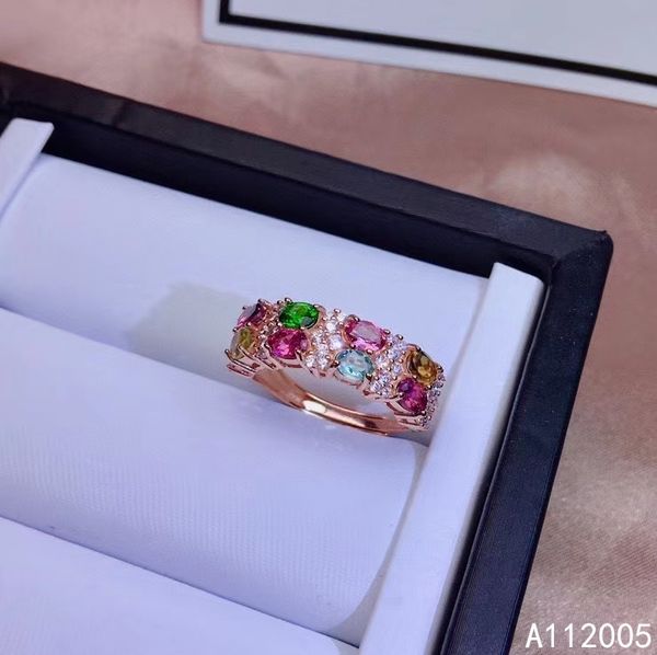 kjjeaxcmy fine jewelry 925 sterling silver inlaid natural tourmaline new female ring elegant support detection q1127, Golden;silver
kjjeaxcmy fine jewelry 925 sterling silver inlaid natural tourmaline new female ring elegant support detection q1127, Golden;silver