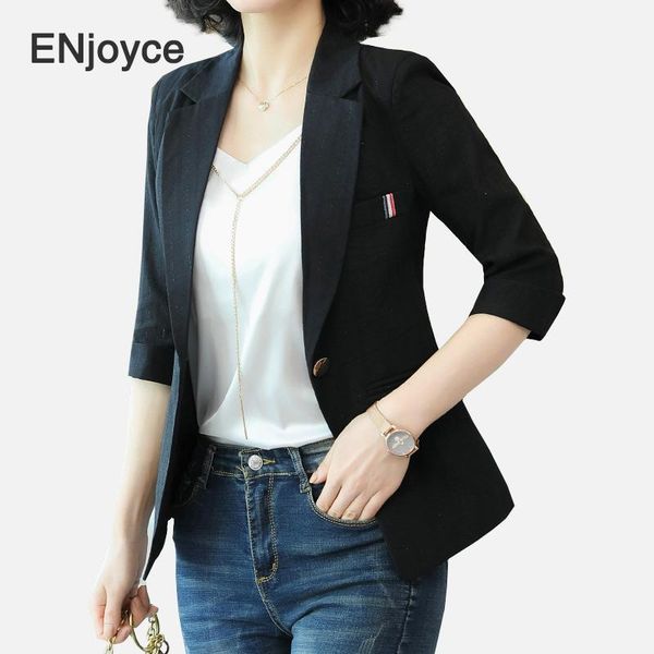 summer professional small blazer women suit temperament dark black fashion casual three quarter work wears office lady blazers, White;black
summer professional small blazer women suit temperament dark black fashion casual three quarter work wears office lady blazers, White;black