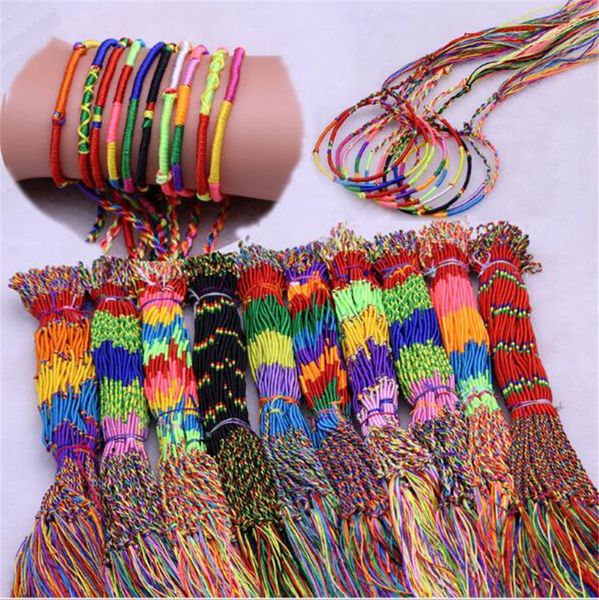 handmade braid bracelet string bracelets diy jewelry colorful rope cord strand braided bangle key holder bag pendants chirstmas gifts ly1019, Red;brown
handmade braid bracelet string bracelets diy jewelry colorful rope cord strand braided bangle key holder bag pendants chirstmas gifts ly1019, Red;brown