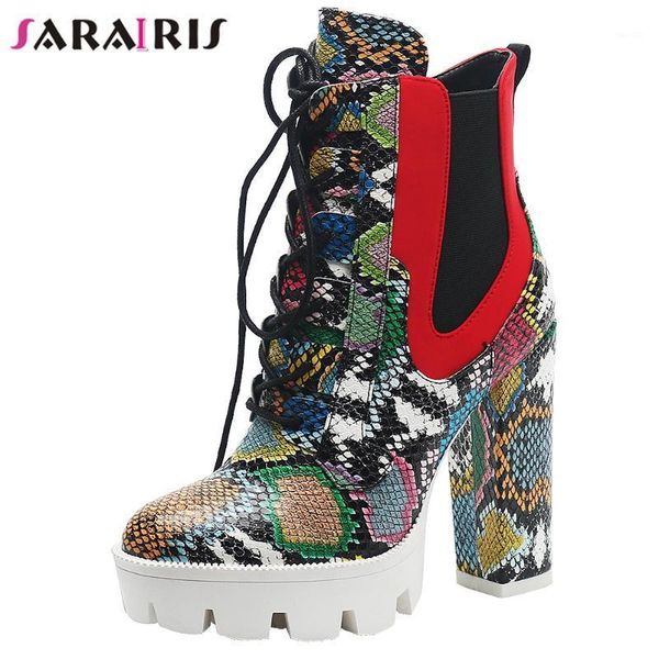 boots sarairis 2021 fashion ladies chunky high heels mixed color shoes woman female shoelace platform ankle women shoes1, Black
boots sarairis 2021 fashion ladies chunky high heels mixed color shoes woman female shoelace platform ankle women shoes1, Black