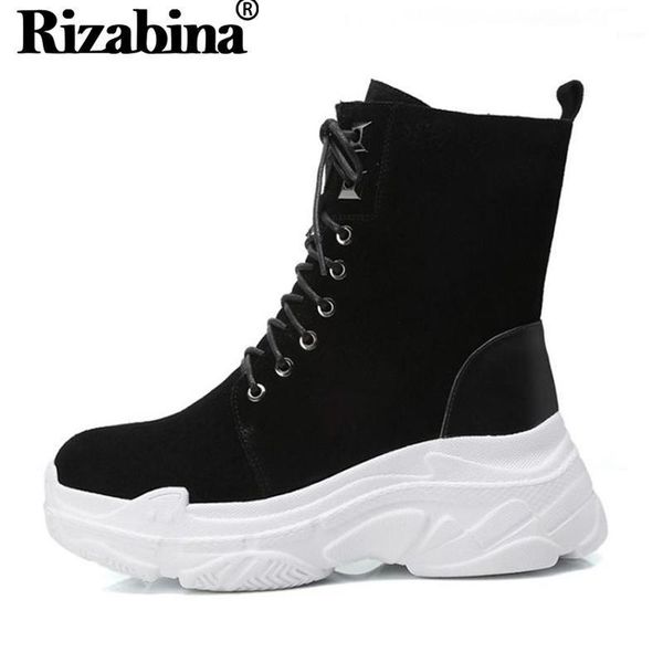 boots rizabina women real leather zipper ankle platform thick sole round toe fashion black daily footwear botas size 34-401
boots rizabina women real leather zipper ankle platform thick sole round toe fashion black daily footwear botas size 34-401