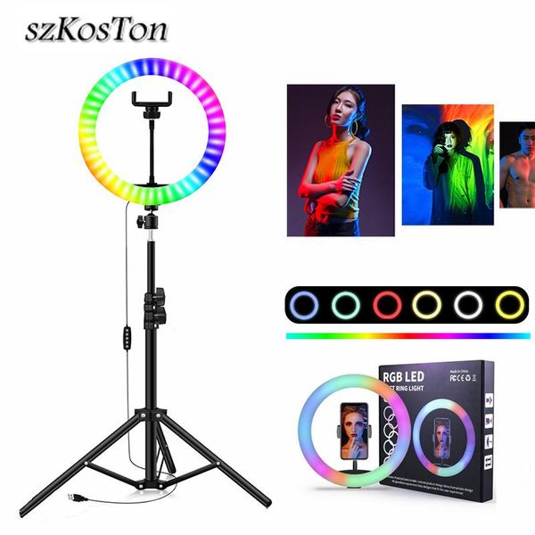 flash heads rgb colorful led ring light with 160cm tripod stand for youtube video live pography lighting po studio selfie ringlight
flash heads rgb colorful led ring light with 160cm tripod stand for youtube video live pography lighting po studio selfie ringlight