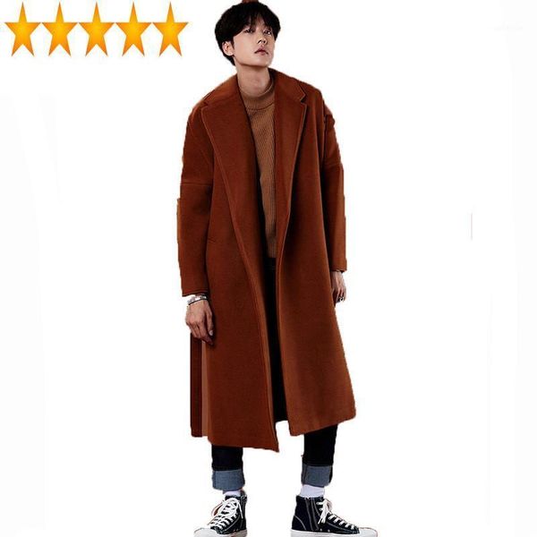 overcoat x-long wool cashmere turn-down collar belt men's winter jacket men brand-clothing black mens coat wuj11871
overcoat x-long wool cashmere turn-down collar belt men's winter jacket men brand-clothing black mens coat wuj11871