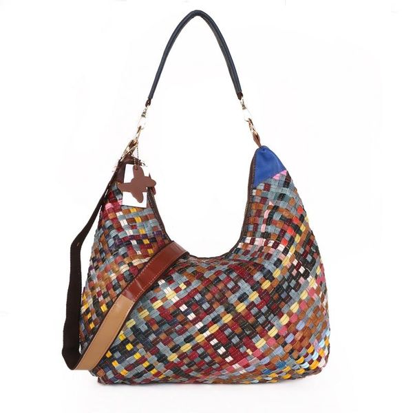 totes 2021 genuine leather sheepskin women bag color stripe stitching handbag fashion large capacity shoulder bags
totes 2021 genuine leather sheepskin women bag color stripe stitching handbag fashion large capacity shoulder bags