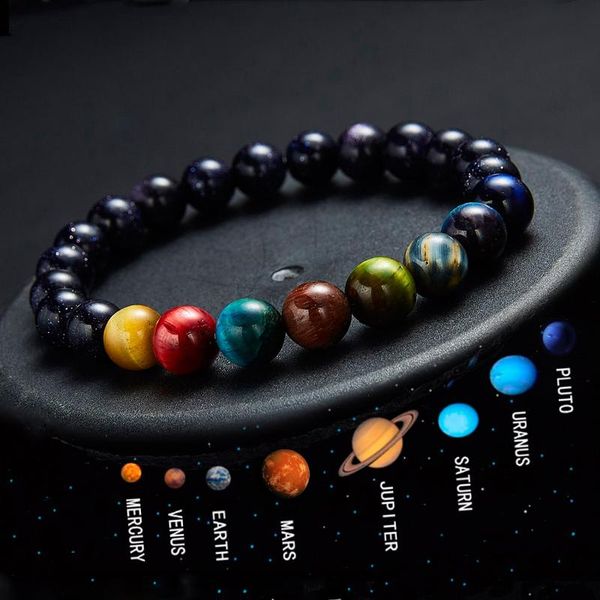 2020 eight planets bead bracelet men natural stone universe yoga chakra solar system bracelet for men jewelry drop shipping my3, Black
2020 eight planets bead bracelet men natural stone universe yoga chakra solar system bracelet for men jewelry drop shipping my3, Black