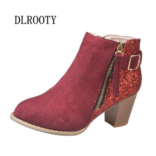 women ankle boots 2021 autumn female casual shoes woman high heels fashion bling platform pointed toe zip big size1, Black
women ankle boots 2021 autumn female casual shoes woman high heels fashion bling platform pointed toe zip big size1, Black