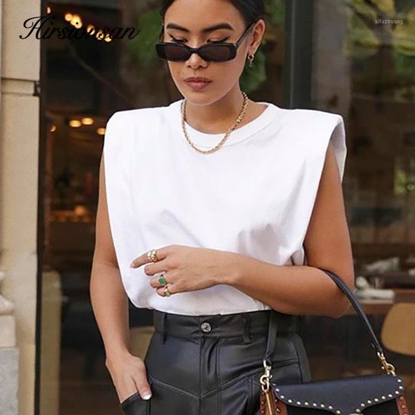 hirsionsan summer sleeveless t shirts women 2020 new elegant cotton tees ins design chic solid brown khaki vest1, White
hirsionsan summer sleeveless t shirts women 2020 new elegant cotton tees ins design chic solid brown khaki vest1, White