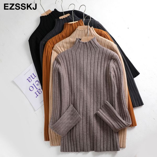 chic autumn winter thick sweater pullovers women long sleeve casual turtleneck warm basic sweater knit jumpers 201204, White;black
chic autumn winter thick sweater pullovers women long sleeve casual turtleneck warm basic sweater knit jumpers 201204, White;black