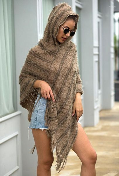 hee grand fashion women cloaks autumn 2019 knitted hoodies tassel pullovers hooded sweaters straped wraps drop shipping wzl15041, Black
hee grand fashion women cloaks autumn 2019 knitted hoodies tassel pullovers hooded sweaters straped wraps drop shipping wzl15041, Black