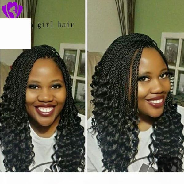 2020 new short braided wigs for women cornrow braids lace wigs synthetic lace front wig baby hair short twist wig with curly tips, Black;brown
2020 new short braided wigs for women cornrow braids lace wigs synthetic lace front wig baby hair short twist wig with curly tips, Black;brown