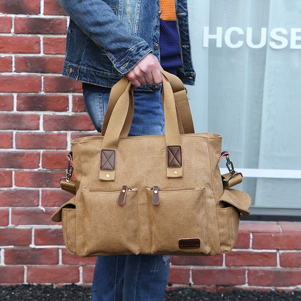 men's handbag horizontal business shoulder bag canvas messenger bag simple leisure briefcase
men's handbag horizontal business shoulder bag canvas messenger bag simple leisure briefcase