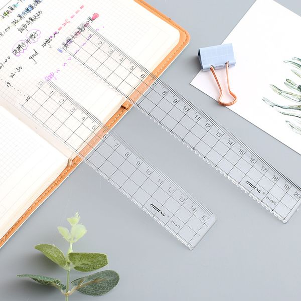 1pc 15/18/20cm simple style transparent acrylic ruler straight ruler square ruler cute stationery drawing supplies
1pc 15/18/20cm simple style transparent acrylic ruler straight ruler square ruler cute stationery drawing supplies