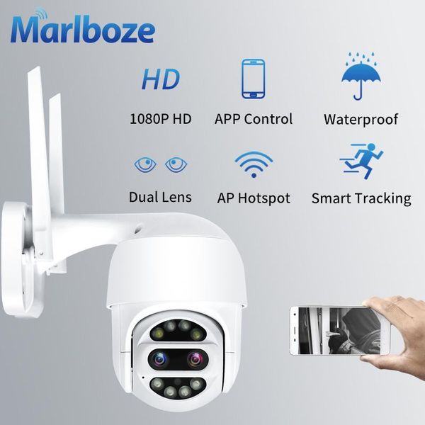 marlboze hd1080p ptz dual lens wifi camera outdoor home security ip camera zoom speed dome cctv surveillance outdoor wifi1
marlboze hd1080p ptz dual lens wifi camera outdoor home security ip camera zoom speed dome cctv surveillance outdoor wifi1