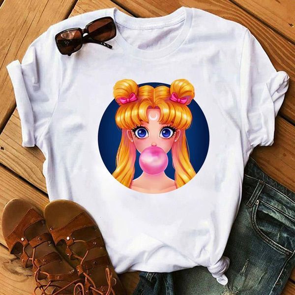 sailor moon tshirt fashion women t shirt cute tee harajuku ulzzang cartoon t-shirt female korean style tee shirts clothes, White
sailor moon tshirt fashion women t shirt cute tee harajuku ulzzang cartoon t-shirt female korean style tee shirts clothes, White
