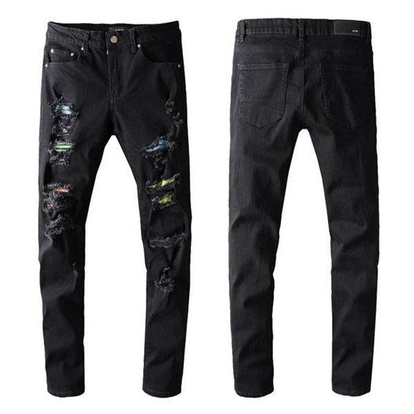 2021 tikmens jeans distrsed motorcycle biker jean rock ny slim ripped hole stripe fashionable snake embroidery denim #648, Blue
2021 tikmens jeans distrsed motorcycle biker jean rock ny slim ripped hole stripe fashionable snake embroidery denim #648, Blue