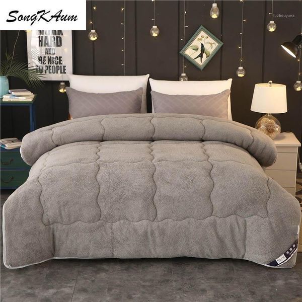 songkaum 100 % lamb wool comforters winter thicken keep warm quilt student dormitory duvets king queen full size1
songkaum 100 % lamb wool comforters winter thicken keep warm quilt student dormitory duvets king queen full size1