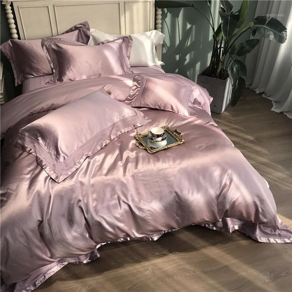 solid color smooth silky bedding set duvet cover sheet pillowcase king size white gray blue silk cotton bed linen1
solid color smooth silky bedding set duvet cover sheet pillowcase king size white gray blue silk cotton bed linen1