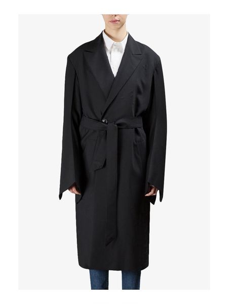 men's wool & blends men and women loose waist big profile long black coat drop shoulder wide sleeve autumn winter windbreaker
men's wool & blends men and women loose waist big profile long black coat drop shoulder wide sleeve autumn winter windbreaker