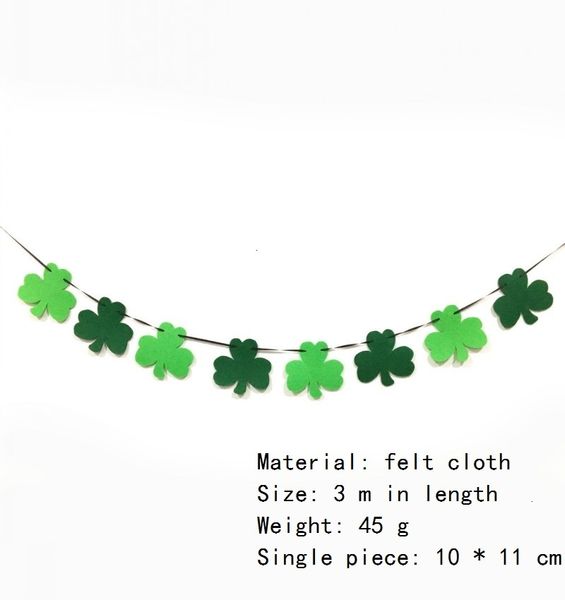 st. patrick day green banner ireland shamrocks four leaf clover carnival party decoration parade flag garland new design 1 n8f8i
st. patrick day green banner ireland shamrocks four leaf clover carnival party decoration parade flag garland new design 1 n8f8i