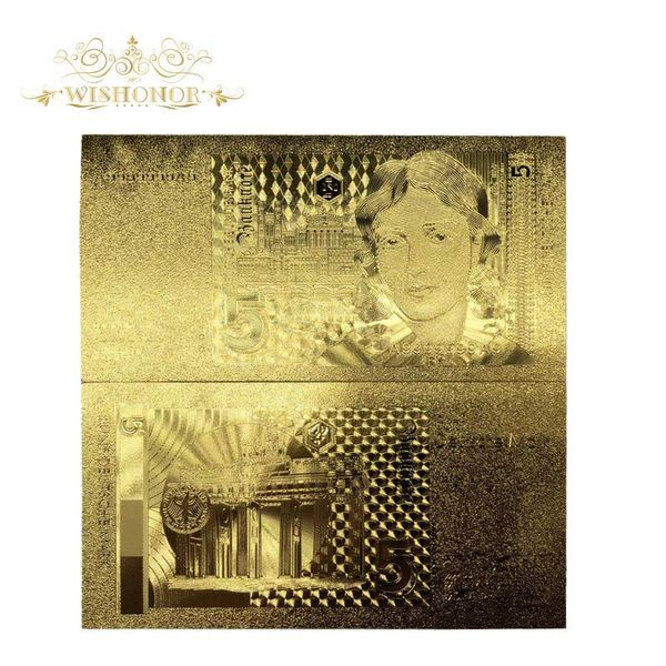 10 шт. лот хорошая германия gold foil bangnote 5 отметила билл банкноты в 24k gold paper money replica для коллекции и подарков sqcayt
10 шт. лот хорошая германия gold foil bangnote 5 отметила билл банкноты в 24k gold paper money replica для коллекции и подарков sqcayt