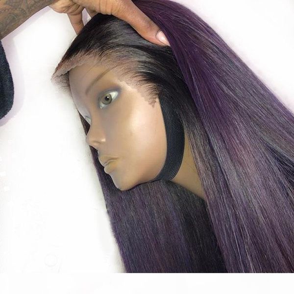 1b purple ombre human hair wig 13x6 deep middle part lace front wigs long straight brazilian remy wig preplucked for black women
1b purple ombre human hair wig 13x6 deep middle part lace front wigs long straight brazilian remy wig preplucked for black women