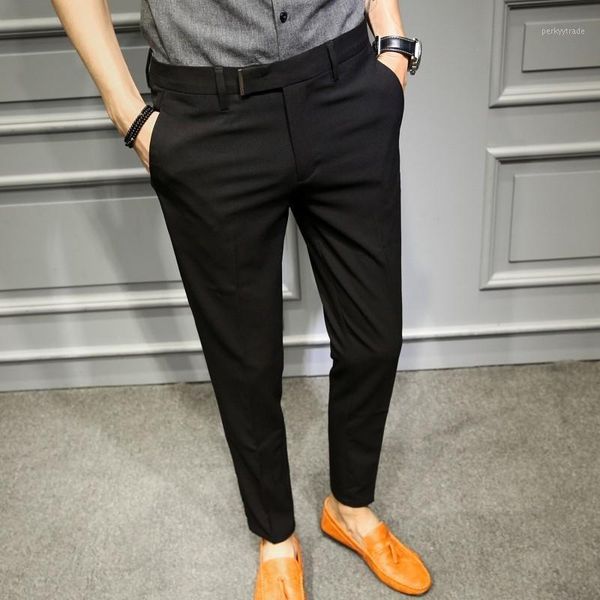 men's pants korean slim fit men's suit pant trousers black navy solid business casual office trouser stretch men plus size 361
men's pants korean slim fit men's suit pant trousers black navy solid business casual office trouser stretch men plus size 361