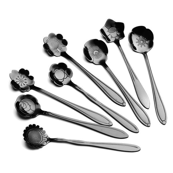 aihogard 8pcs lot coffee sugar spoons creative stainless steel ice dessert tea spoon flower shape elegant tableware set h bbybap
aihogard 8pcs lot coffee sugar spoons creative stainless steel ice dessert tea spoon flower shape elegant tableware set h bbybap
