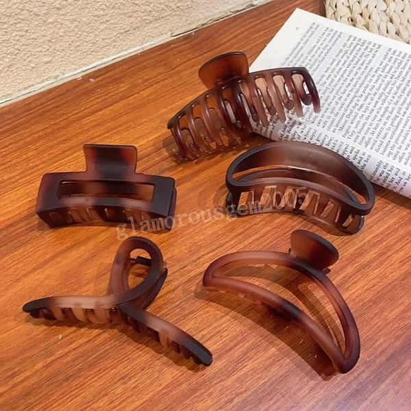 woman leopard style hair claw clamps simple matte hairpins hair clips women hair accessories barrettes headwear, Slivery;golden
woman leopard style hair claw clamps simple matte hairpins hair clips women hair accessories barrettes headwear, Slivery;golden
