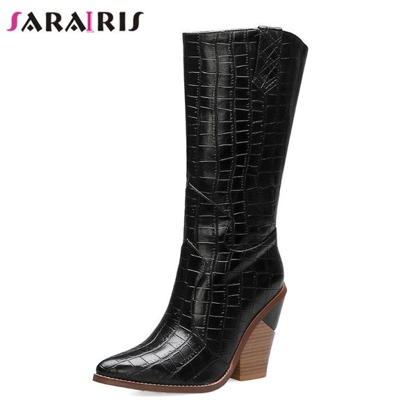 sarairis brand new big size 34-44 solid pointed toe mid calf boots shoes woman party leisure high chunky heels boots women, Black
sarairis brand new big size 34-44 solid pointed toe mid calf boots shoes woman party leisure high chunky heels boots women, Black