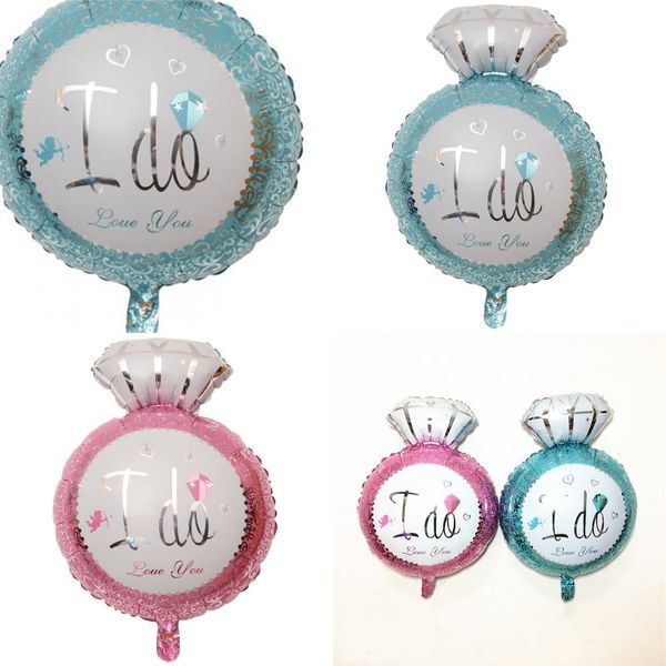 18 inches aluminum film balloon i d0 diamond ring fashion balloons wedding decorate with different color creative 1 5yb j1
18 inches aluminum film balloon i d0 diamond ring fashion balloons wedding decorate with different color creative 1 5yb j1