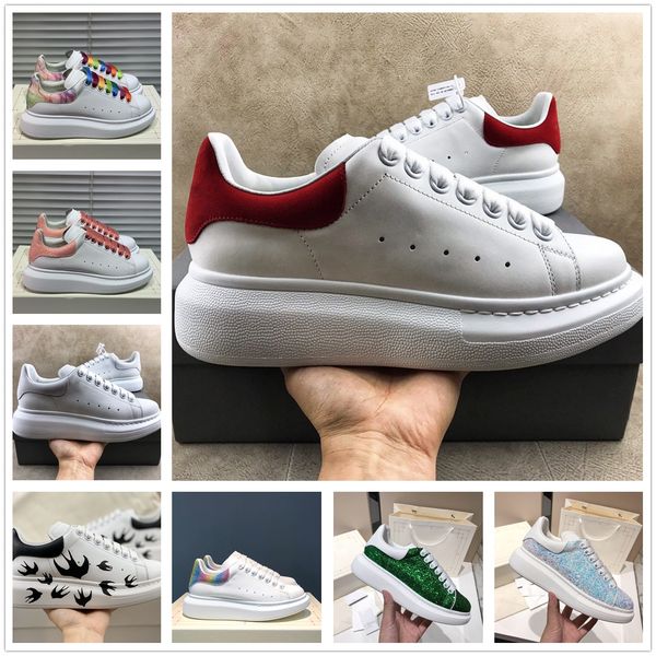 new mens casual designer shoes shinny sneakers womens leather white shoes flat trainers chaussures de sport zapatillas, Black
new mens casual designer shoes shinny sneakers womens leather white shoes flat trainers chaussures de sport zapatillas, Black
