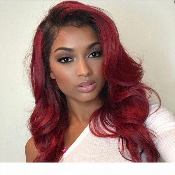 1b 99j ombre color lace front wigs with baby hair brazilian wave remy human hair wigs pre plucked bleached knots, Black;brown
1b 99j ombre color lace front wigs with baby hair brazilian wave remy human hair wigs pre plucked bleached knots, Black;brown