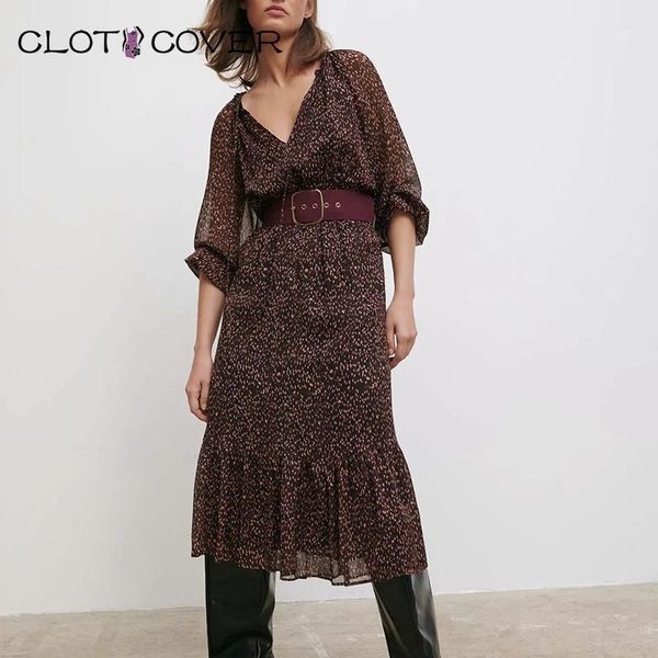 women fashion dresses with belt dot printed ruffled midi dress vintage long sleeve a-line v-neck female elegant draped vestidos1, Black;gray
women fashion dresses with belt dot printed ruffled midi dress vintage long sleeve a-line v-neck female elegant draped vestidos1, Black;gray