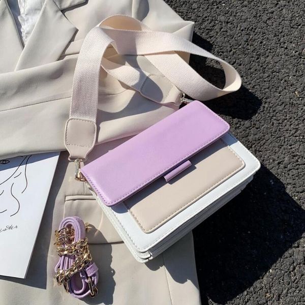 contrast color ladies hand crossbody bags for women 2020 summer chain female shoulder messenger handbag party cross body canta
contrast color ladies hand crossbody bags for women 2020 summer chain female shoulder messenger handbag party cross body canta