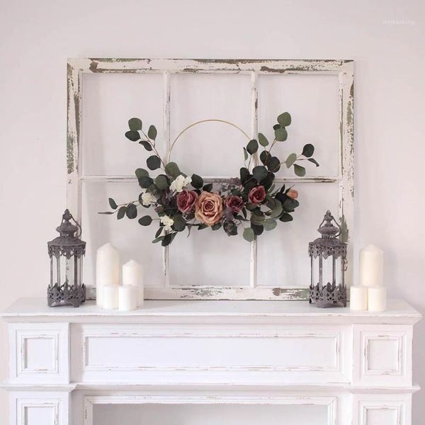 decorative flowers & wreaths idealhouse 25.6in artificial rose garland flower wreath ornament door wall wedding party home decoration1
decorative flowers & wreaths idealhouse 25.6in artificial rose garland flower wreath ornament door wall wedding party home decoration1