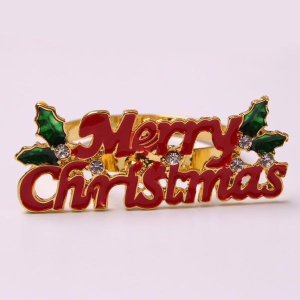 napkin rings 4pcs/christmas ring metal letter deskdecoration for family gathering el wedding accessories
napkin rings 4pcs/christmas ring metal letter deskdecoration for family gathering el wedding accessories
