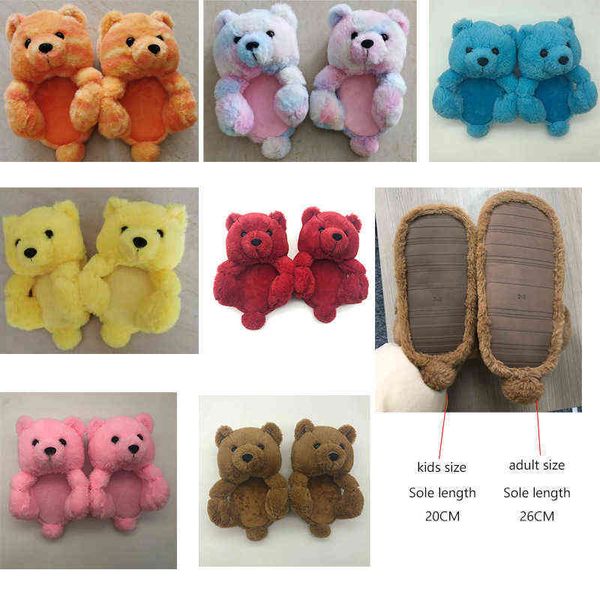 kawaii teddy bear women child shoes plush slippers cartoon cute bear shoes christmas y220214, Black
kawaii teddy bear women child shoes plush slippers cartoon cute bear shoes christmas y220214, Black