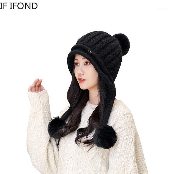 winter hats for women warm knitted scarf set fashion fur pom poms skullies beanies caps bonnets1, Blue;gray
winter hats for women warm knitted scarf set fashion fur pom poms skullies beanies caps bonnets1, Blue;gray